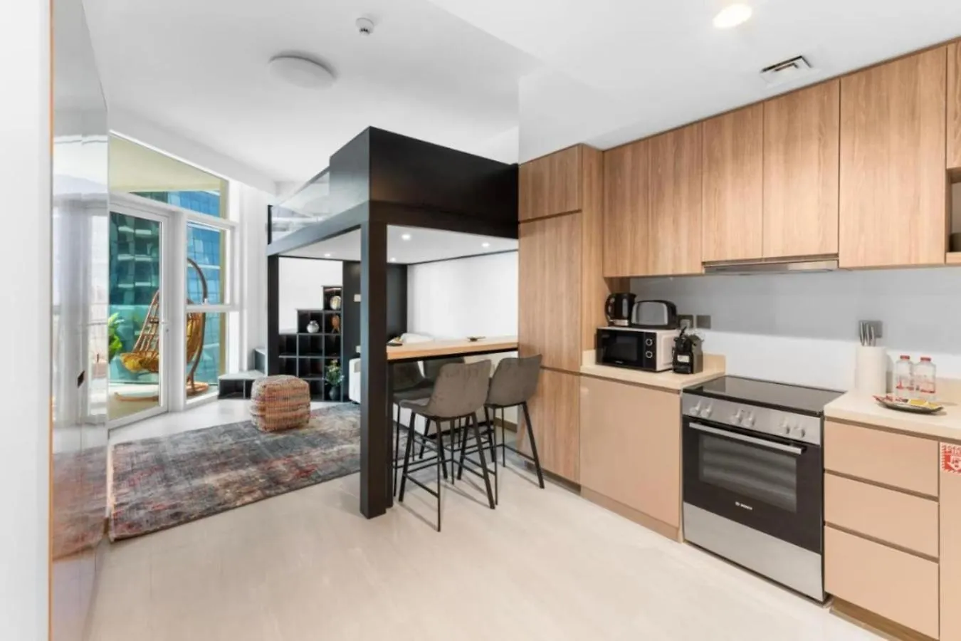 Loft-Style Studio - Canal View - Fully Furnished - Near Dubai Mall - Burj Khalifa Vereinigte Arabische Emirate
